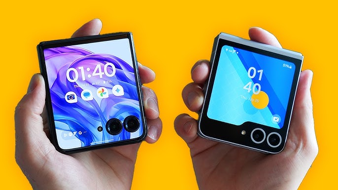 Galaxy Z Flip 6 vs. Motorola Razr+ (2025)