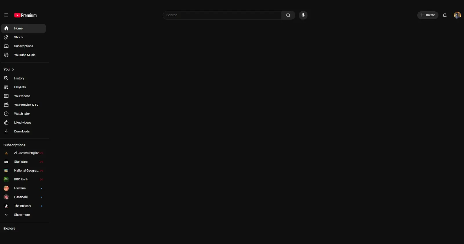 YouTube Homepage Blank Bug Affects Users