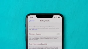 Battery Health on iPhone