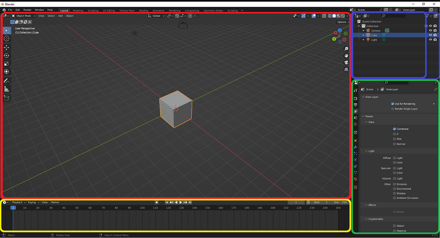 Blender UI