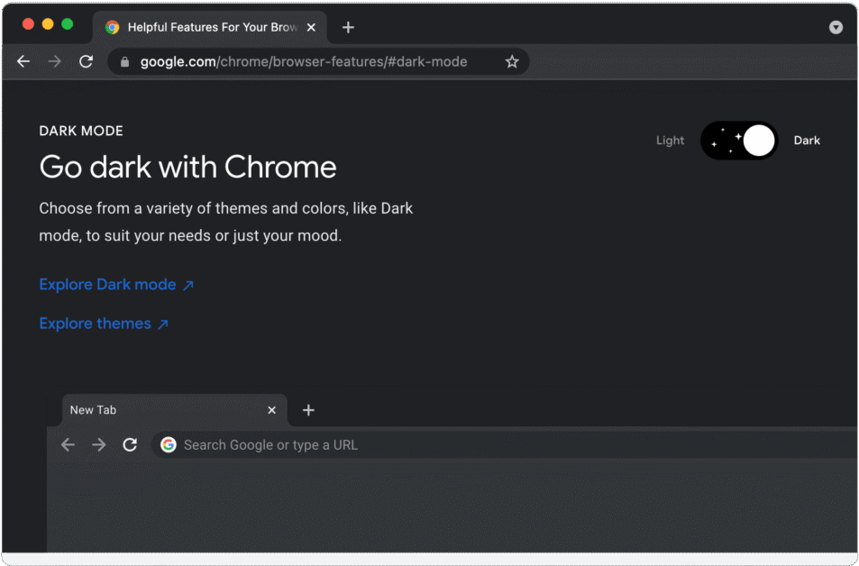How to Enable Dark Mode in Chrome or Edge