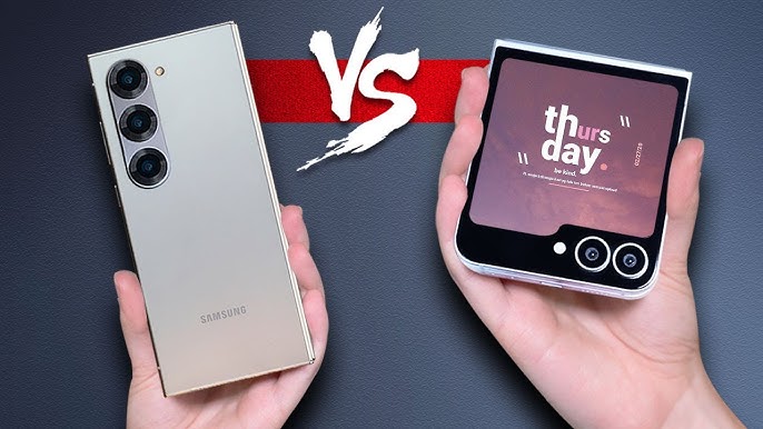 Galaxy Z Flip 6 vs. Z Fold 6