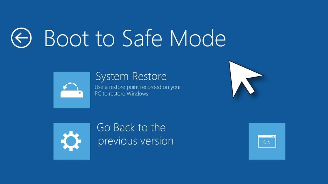 Safe Mode in Windows