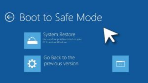 Safe Mode in Windows