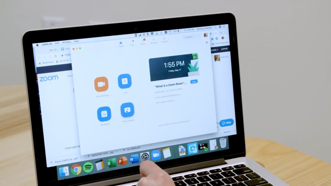 Zoom Meeting on Mac
